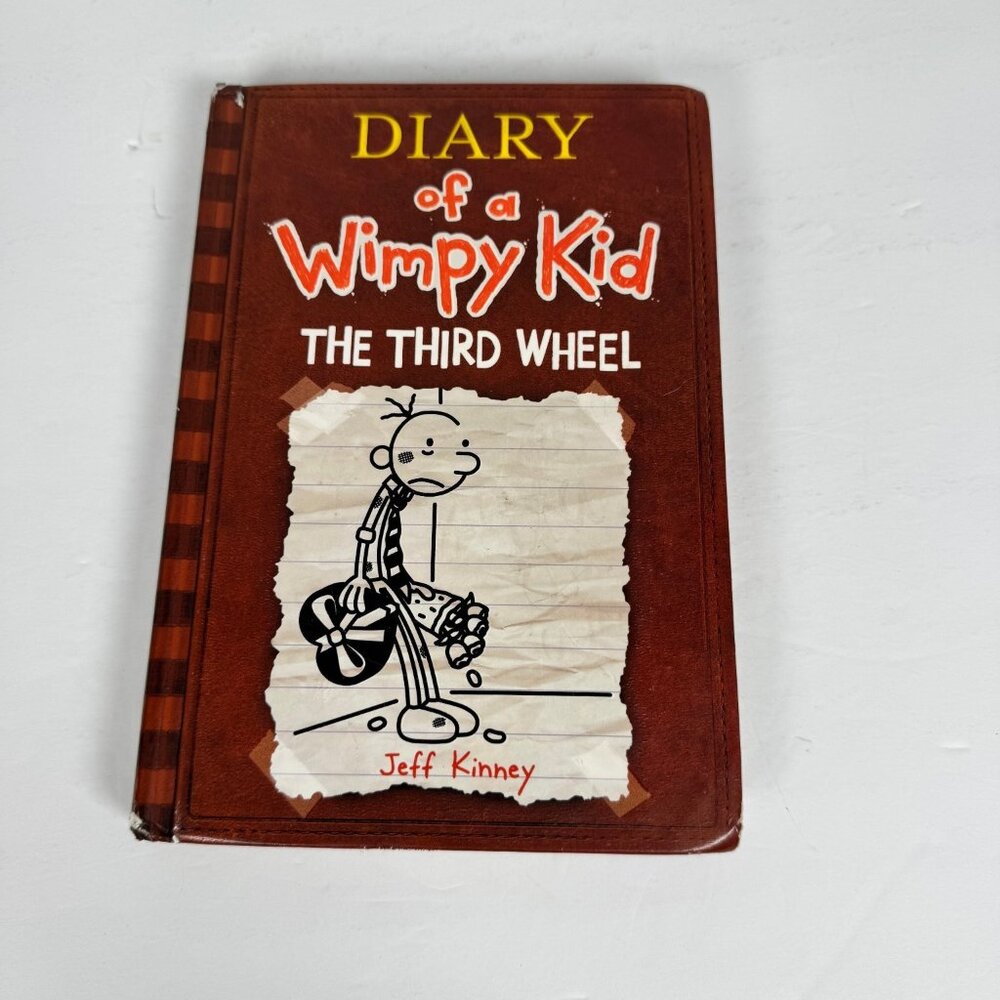 Diary of a‎ Wimpy Kid: The Third Wheel Jeff Kinney 2012 1st Print Amulet